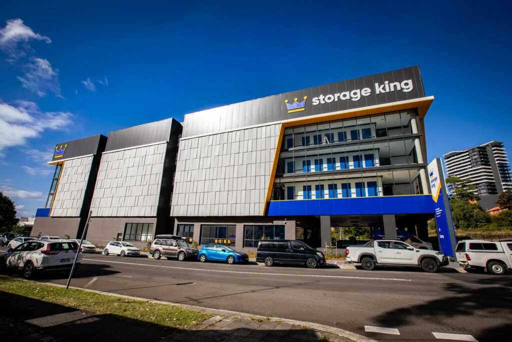 Commercial self storage building